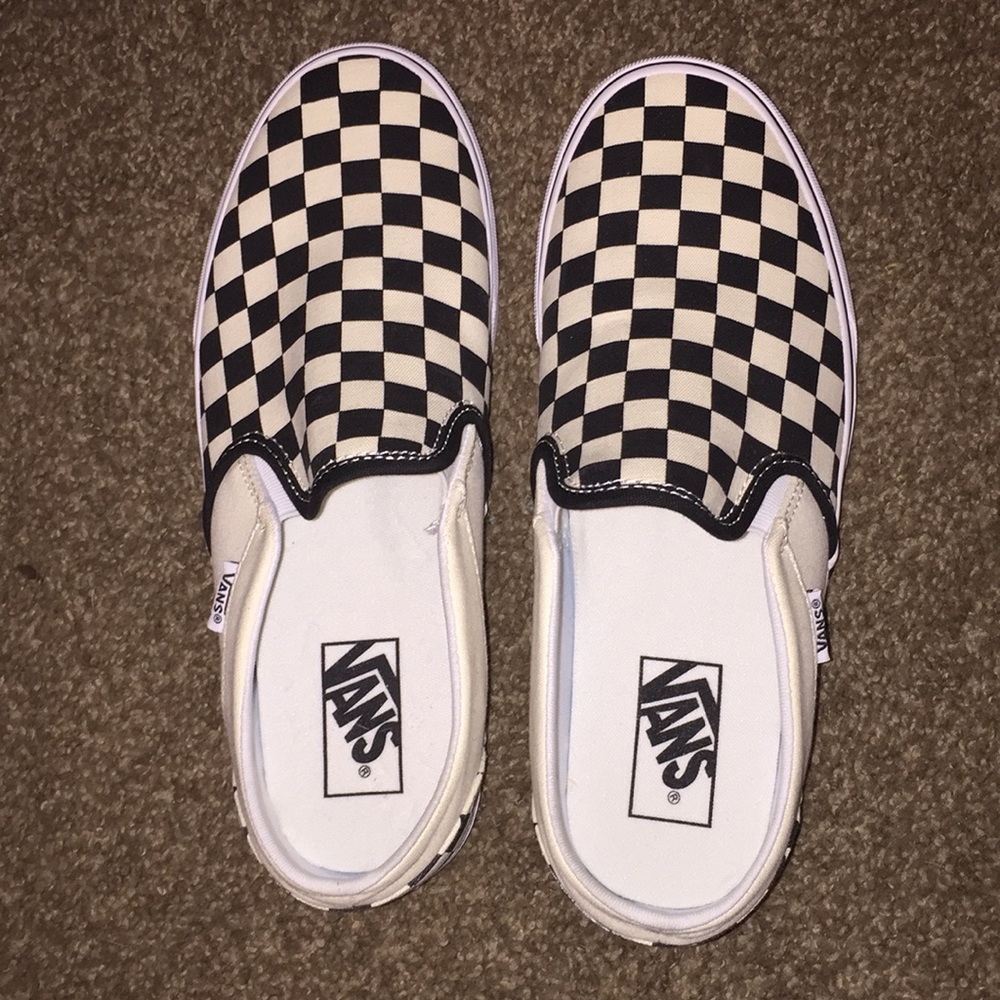 Checkered Vans